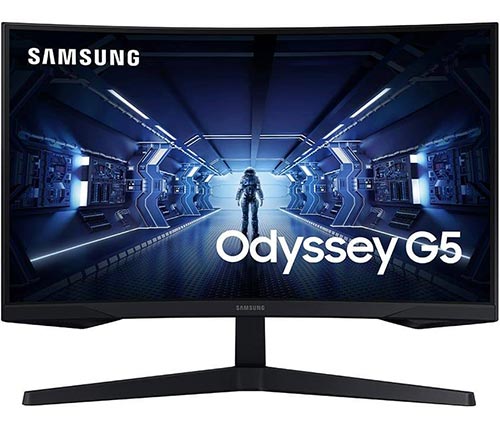מסך מחשב גיימינג קעור "26.9 Samsung Odyssey G5 Series Curved WQHD C27G55T