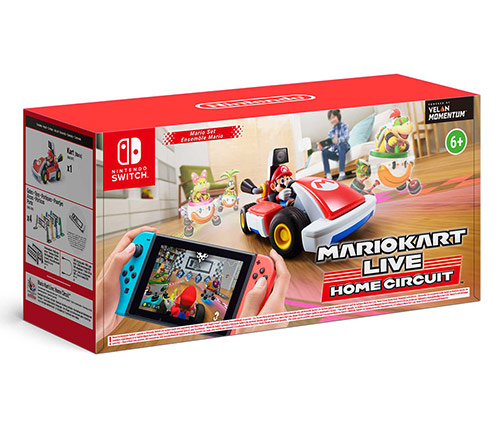 ערכת אביזרים Nintendo Switch Mario Kart Live Home Circuit Mario Set Pack