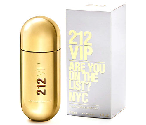 בושם לאישה Carolina Herrera 212 Vip E.D.P או דה פרפיום 80ml