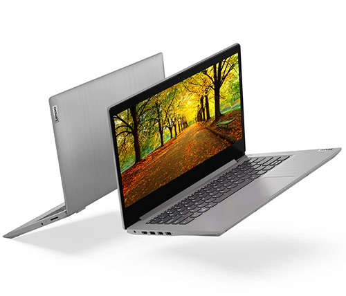 מחשב נייד "14 Lenovo IdeaPad 3 14 81W000FFIV AMD 3020e  בצבע אפור פלטינום, כונן 256GB SSD זכרון 4GB ומ. גרפי AMD Radeon Graphics