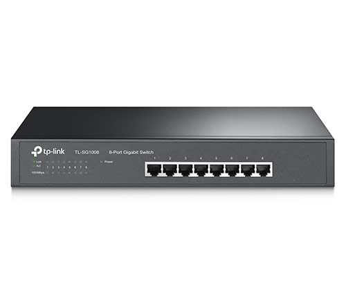 מתג TP-Link TL-SG1008 8 Ports 10/100/1000 Mbps
