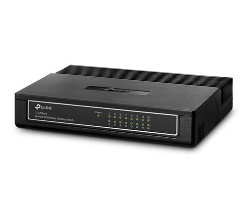 מתג TP-Link TL-SF1016D 16 Ports 10/100Mbps