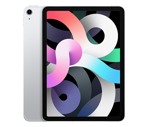 אייפד Apple iPad Air 10.9" (2020) 64GB Wi-Fi + Cellular בצבע כסוף