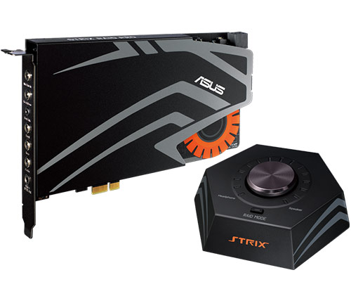 כרטיס קול Asus Strix Raid Pro 7.1 PCIe gaming sound card