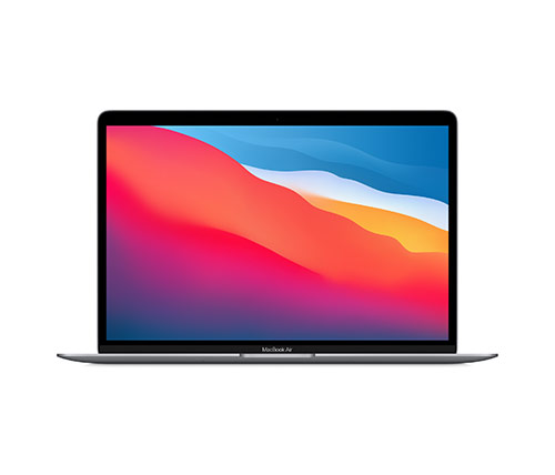 מחשב נייד "13.3 Apple MacBook Air 13 - 2020 MGN63HB/A Apple M1 chip בצבע Space Gray, כונן 256GB SSD, זכרון 8GB