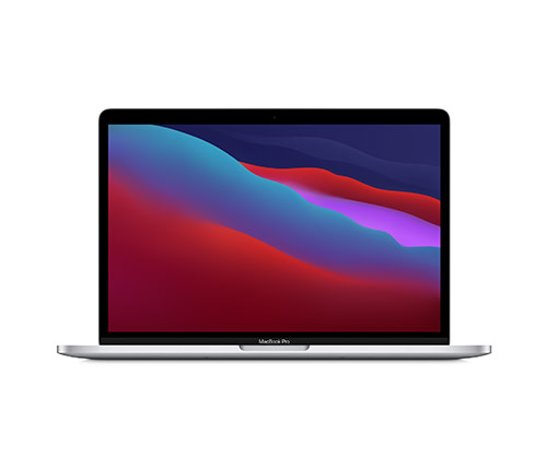 מחשב נייד "13.3 Apple MacBook Pro 13 - 2020 MYDA2HB/A Apple M1 chip בצבע כסוף, כונן 256GB SSD, זכרון 8GB