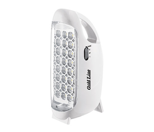 תאורת חירום / פנס לד Gold line ATL-194A 2W נטענת 24 LED