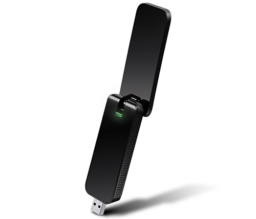 מתאם רשת אלחוטית TP-Link Archer T4U AC1300 Wireless Dual Band USB 3.0 