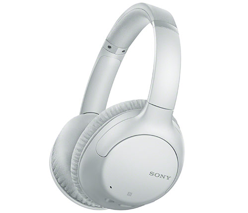 אוזניות אלחוטיות עם מיקרופון Sony WH-CH710N Bluetooth בצבע לבן