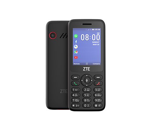 טלפון סלולרי ZTE Z2316 בצבע שחור