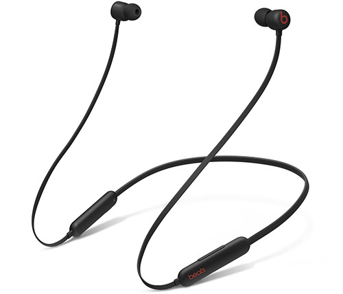 אוזניות אלחוטיות Beats by Dr.Dre Flex עם מיקרופון Bluetooth בצבע שחור