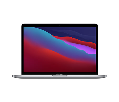 מחשב נייד "13.3 Apple MacBook Pro 13 - 2020 MYD82HB/A-CD Apple M1 chip בצבע אפור חלל, כונן 256GB SSD, זכרון 8GB