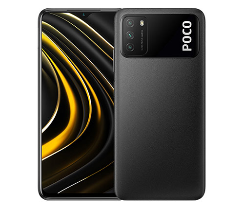 סמארטפון Xiaomi Poco M3 64GB בצבע שחור - שנתיים אחריות היבואן הרשמי