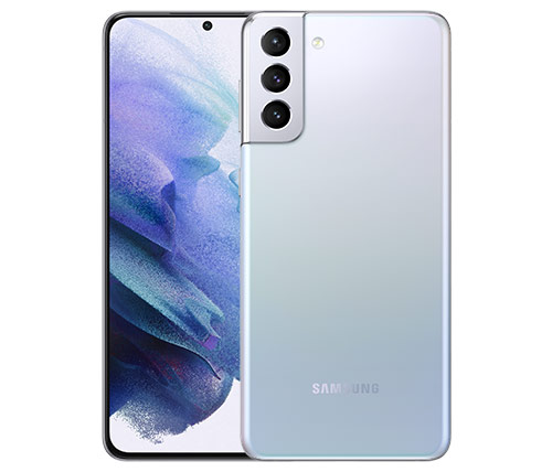 סמארטפון Samsung Galaxy S21 Plus 5G SM-G996F/DS 256GB בצבע Phantom Silver - שנה אחריות היבואן הרשמי סאני