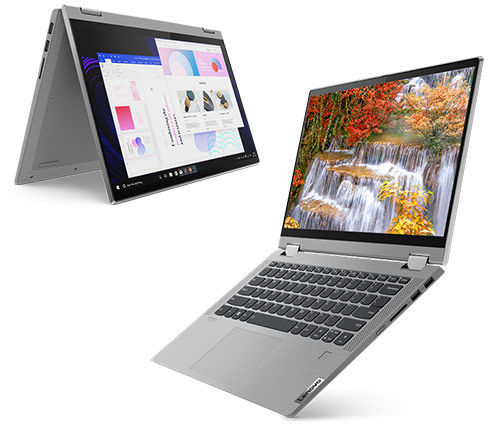 מחשב נייד עם מסך מגע "14 Lenovo IdeaPad Flex 5 82HS006JIV i5-1135G7 כונן 256G SSD, זכרון 8GB ומ.גרפי Intel Iris Xe Graphics