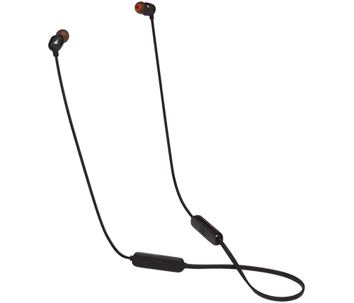אוזניות אלחוטיות JBL Tune 115BT עם מיקרופון Bluetooth בצבע שחור