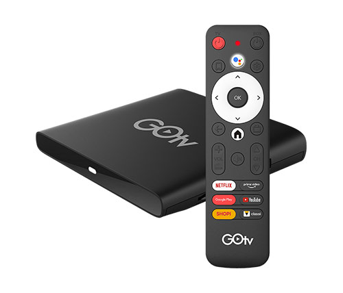 סטרימר GOtv 4K Android TV אחריות היבואן הרשמי
