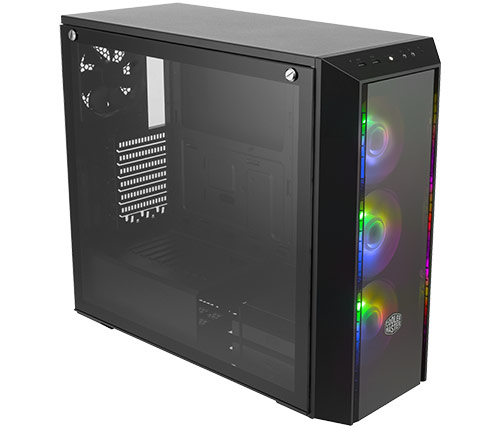 מארז מחשב CoolerMaster MasterBox Pro 5 ARGB בצבע שחור כולל חלון צד