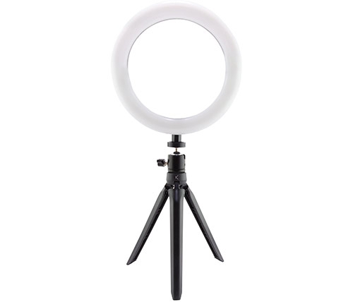 זרוע/חצובה עם טבעת תאורה Ksix Kit Studio Live LED