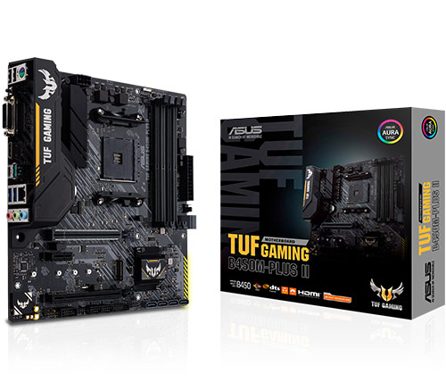 לוח אם Asus Tuf Gaming B450M-Plus II Micro ATX