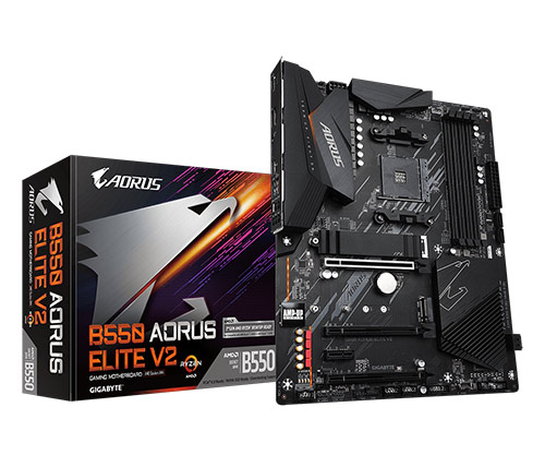 מציאון - לוח אם Gigabyte B550 AORUS Elite V2 ATX - מוחדש