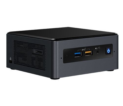 מחשב מיני Intel NUC הכולל מעבד i5-8259U Intel, זכרון 16GB, כונן 1TB SSD, מערכת הפעלה Windows 10