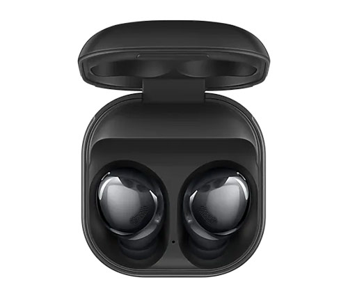 אוזניות אלחוטיות Bluetooth עם מיקרופון Samsung Galaxy Buds Pro SM-R190 בצבע שחור הכוללות כיסוי טעינה