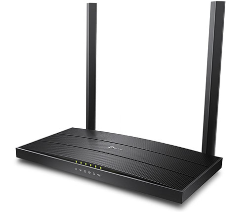 ראוטר מודם TP-Link Archer VR400 V3 WIFI 5 AC1200 Wireless MU-MIMO VDSL/ADSL