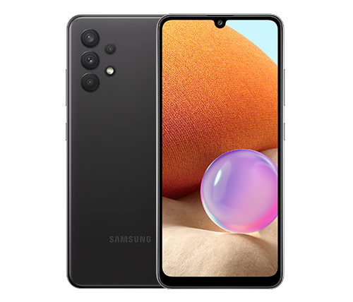 סמארטפון Samsung Galaxy A32 SM-A325F/DS 128GB בצבע שחור - שנה אחריות היבואן הרשמי