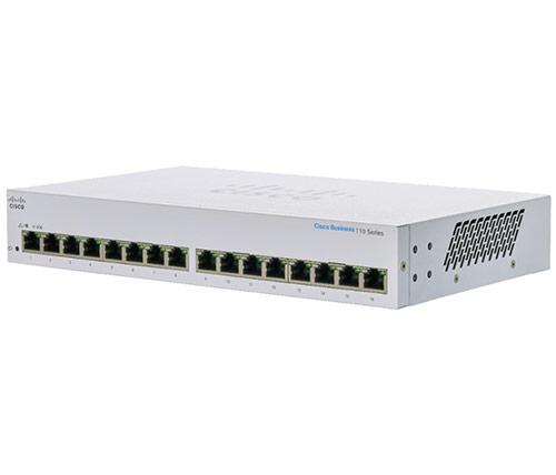 מתג Cisco CBS110-16T-EU 16-Port 10/100/1000Mbps