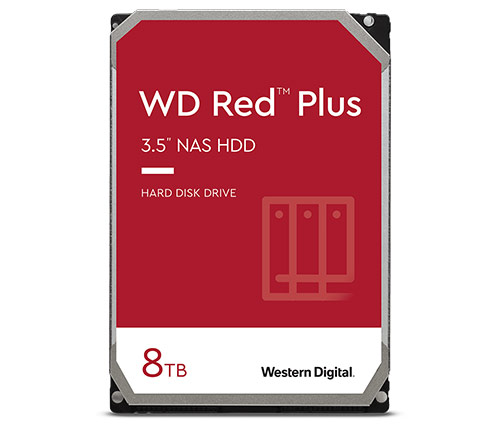 דיסק קשיח Western Digital WD Red Plus NAS WD80EFBX 8TB