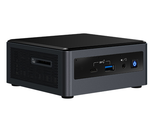 מחשב מיני Intel NUC הכולל מעבד i5-10210U Intel, זכרון 16GB, כונן 1TB SSD, מערכת הפעלה Windows 10