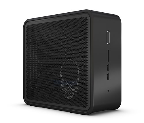 מחשב מיני NUC הכולל מעבד i7-9750H Intel, זכרון 16GB, כונן 500GB SSD