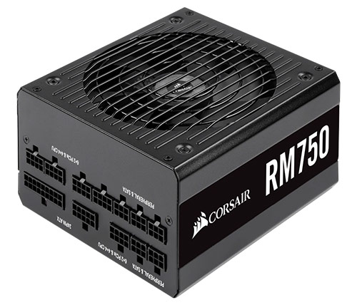 ספק כח אקטיבי Corsair RM750 80+ Gold 750W