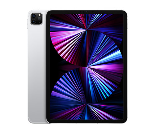 אייפד Apple iPad Pro M1 11" (2021) 256GB Wi-Fi + Cellular בצבע כסוף