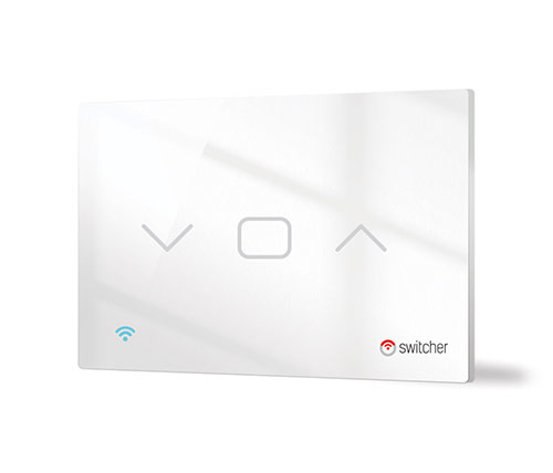 מתג תריס חכם קופסא גוויס 3 מקום Switcher Runner הניתן לשליטה מהסמארטפון / טאבלט