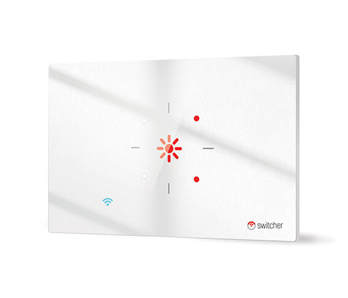 מתג חכם לדוד Switcher Touch V3 הניתן לשליטה מהסמארטפון / טאבלט תואם לקופסא גוויס 3