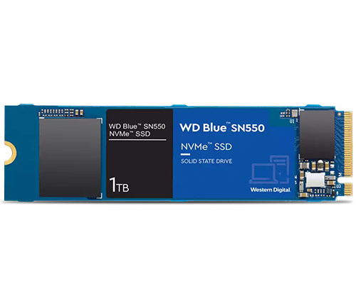 כונן Western Digital WD Blue SN550 1TB PCIe M.2 2280 NVMe SSD