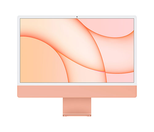 מחשב All In One Apple iMac 24 M1 chip Z132-512-HB בצבע כתום