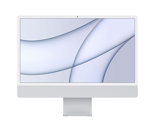 מחשב All In One Apple iMac 24 M1 chip MGPD3HB/A בצבע כסוף