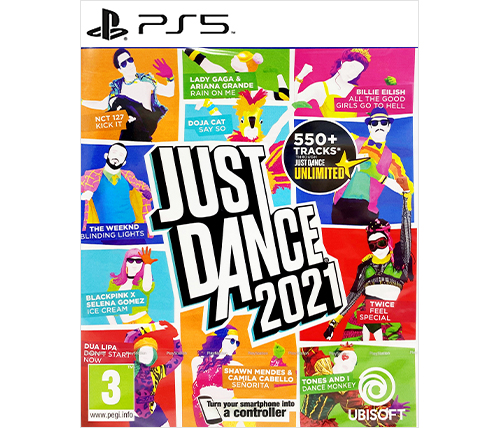 משחק Just Dance 2021 לקונסולה PlayStation 5
