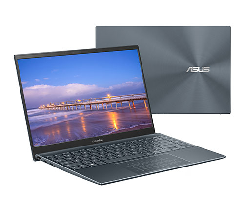 מחשב נייד "14 Asus Zenbook 14 UX425EA-KI393T i7-1165G7 בצבע אפור, כונן 1TB SSD, זכרון 16GB ומ. גרפי Intel Iris Xe Graphics