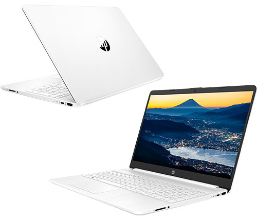 מחשב נייד "15.6 HP Laptop 15S-FQ2015NJ 308J6EA i5-1135G7 בצבע לבן, כונן 512GB SSD, זכרון 8GB ומ.גרפי Intel Iris Xe Graphics