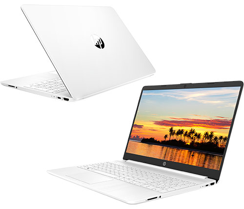מחשב נייד "15.6 HP Laptop 15S-FQ2029NJ 308J9EA i7-1165G7 בצבע לבן, כונן 512GB SSD, זכרון 8GB ומ.גרפי Intel Iris Xe Graphics