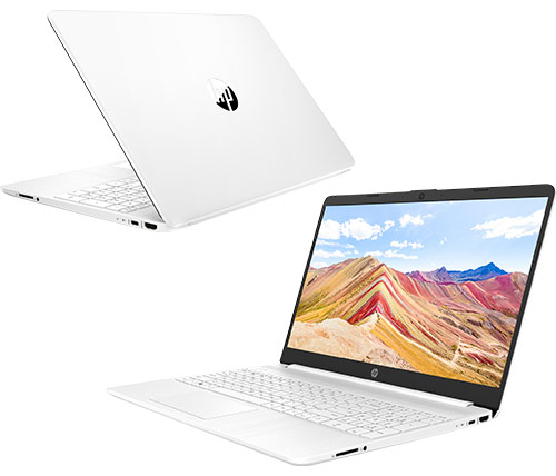 מחשב נייד "15.6 HP Laptop 15S-FQ2031NJ 308K0EA i5-1135G7 בצבע לבן, כונן 256GB SSD, זכרון 8GB ומ.גרפי Intel Iris Xe Graphics