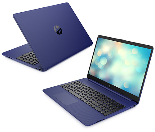 מחשב נייד "15.6 HP Laptop 15S-FQ2013NJ 308A8EA i5-1135G7 בצבע כחול, כונן 512GB SSD, זכרון 8GB ומ.גרפי Intel Iris Xe Graphics