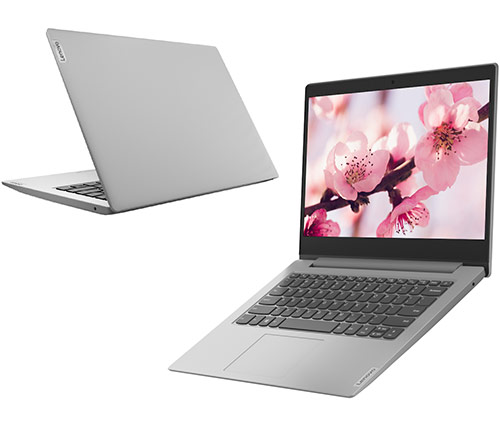 מחשב נייד "14 Lenovo IdeaPad 1 14 82GW005BIV AMD 3020e בצבע Platinum Grey, כונן 64GB זכרון 4GB ומ. גרפי AMD Radeon Graphics
