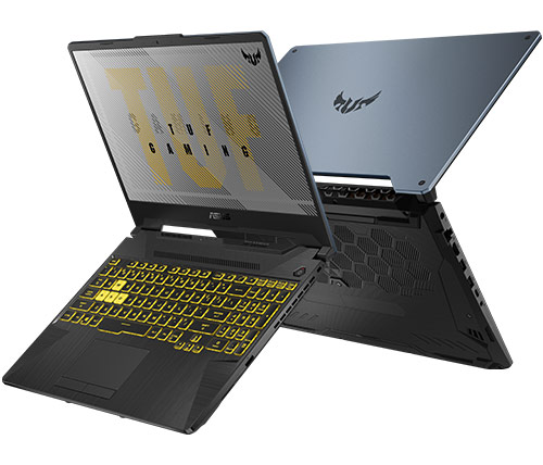 מחשב נייד גיימינג "15.6 Asus TUF Gaming F15 FX506HE-HN005T i7-11800H  כונן 1TB SSD זכרון 16GB ומ.גרפי Nvidia RTX 3050 Ti 