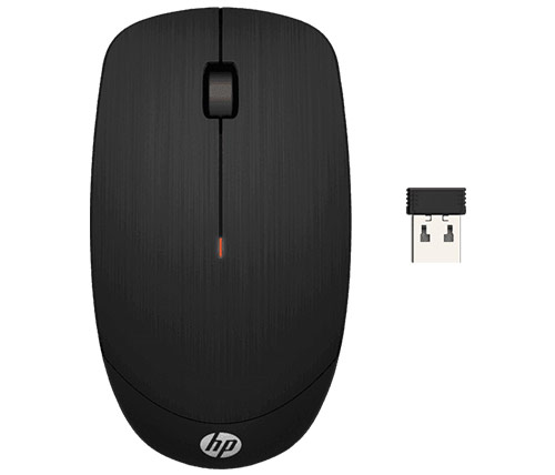 עכבר אלחוטי HP Wireless Mouse X200 בצבע שחור