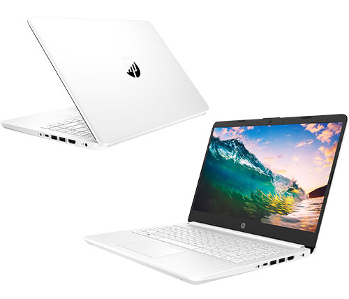 מחשב נייד "14 HP Laptop 14S-DQ2015NJ 308P5EA i5-1135G7 בצבע לבן, כונן 512GB SSD, זכרון 8GB ומ.גרפי Intel Iris Xe Graphics
